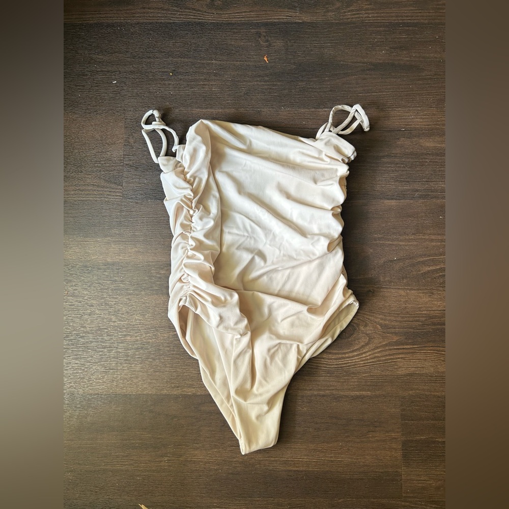 Belle Anna - Free People - Ruched Maillot One-Piece Swimsuit - Belle The Label - Picture 5 of 14